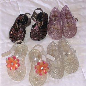 Old navy Carter’s baby jellies